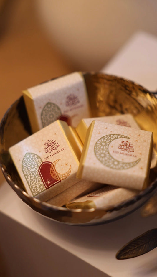 3 pcs. Eid chocolate clear box