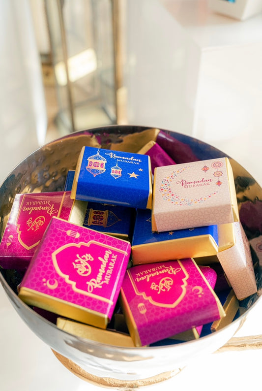 3 pc. Eid chocolate clear box