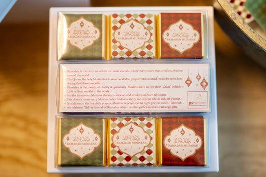 3 pcs. chocolate clear box- Bestseller