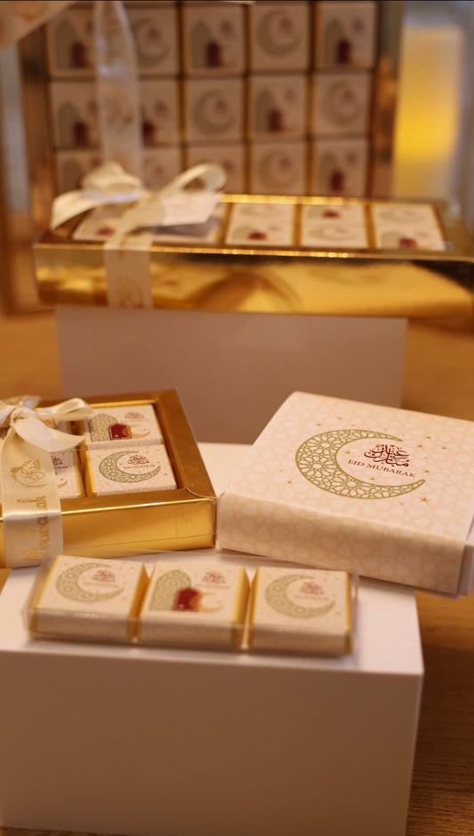 3 pcs. Eid chocolate clear box