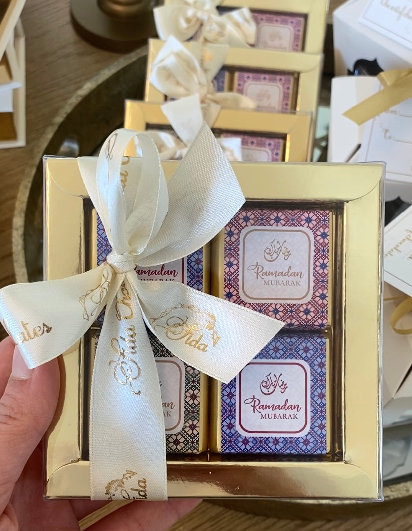 4 pc. Ramadan chocolate gift box-Bestseller