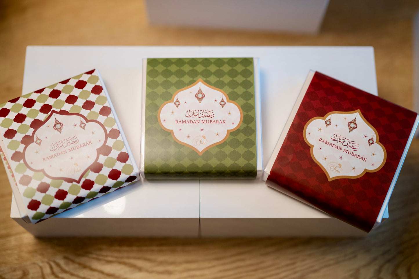 4 pcs. chocolate gift box sleeve- Bestseller