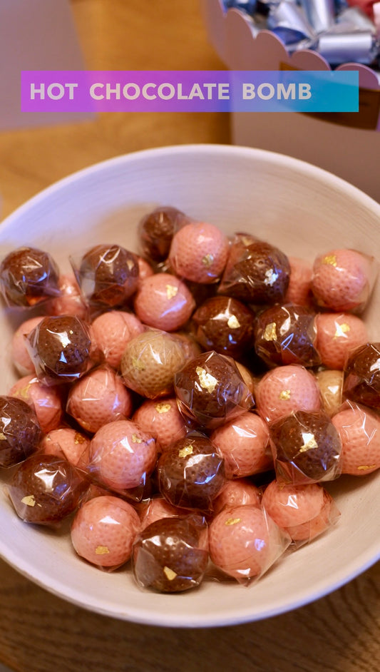 Mini hot chocolate bomb (per dozen)
