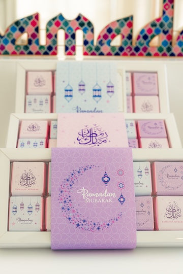 10pc. Ramadan chocolate gift box- sleeve Bestseller