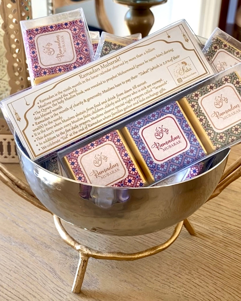 3 pc. Ramadan Chocolate clear box- Bestseller