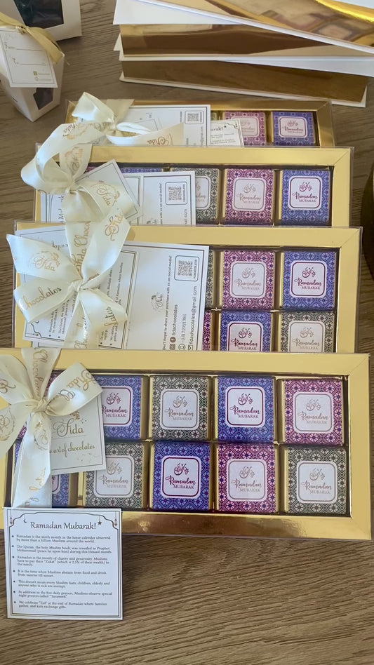 10 pc. Ramadan chocolate gift box